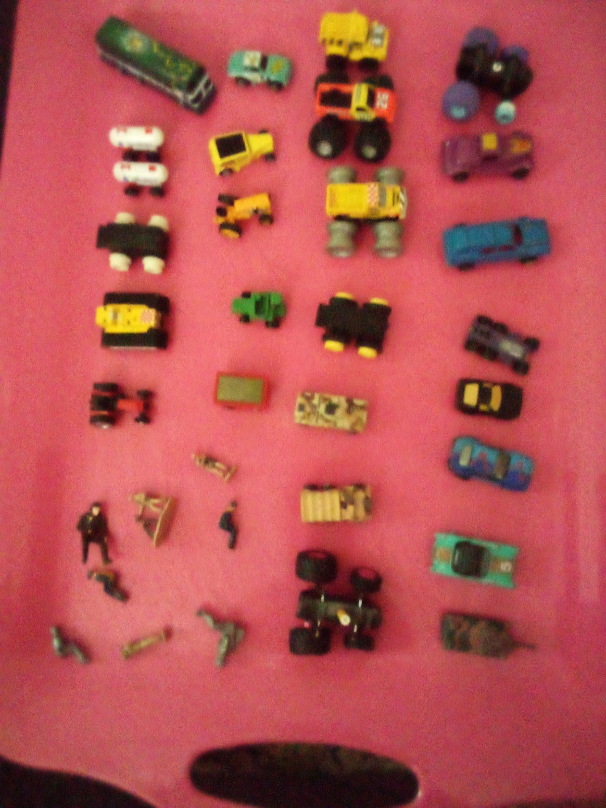 Vintage lot of 34 Micro Machine cars people