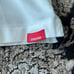Nike size M James Jarvis collab England white polo with stitched numbers & patch