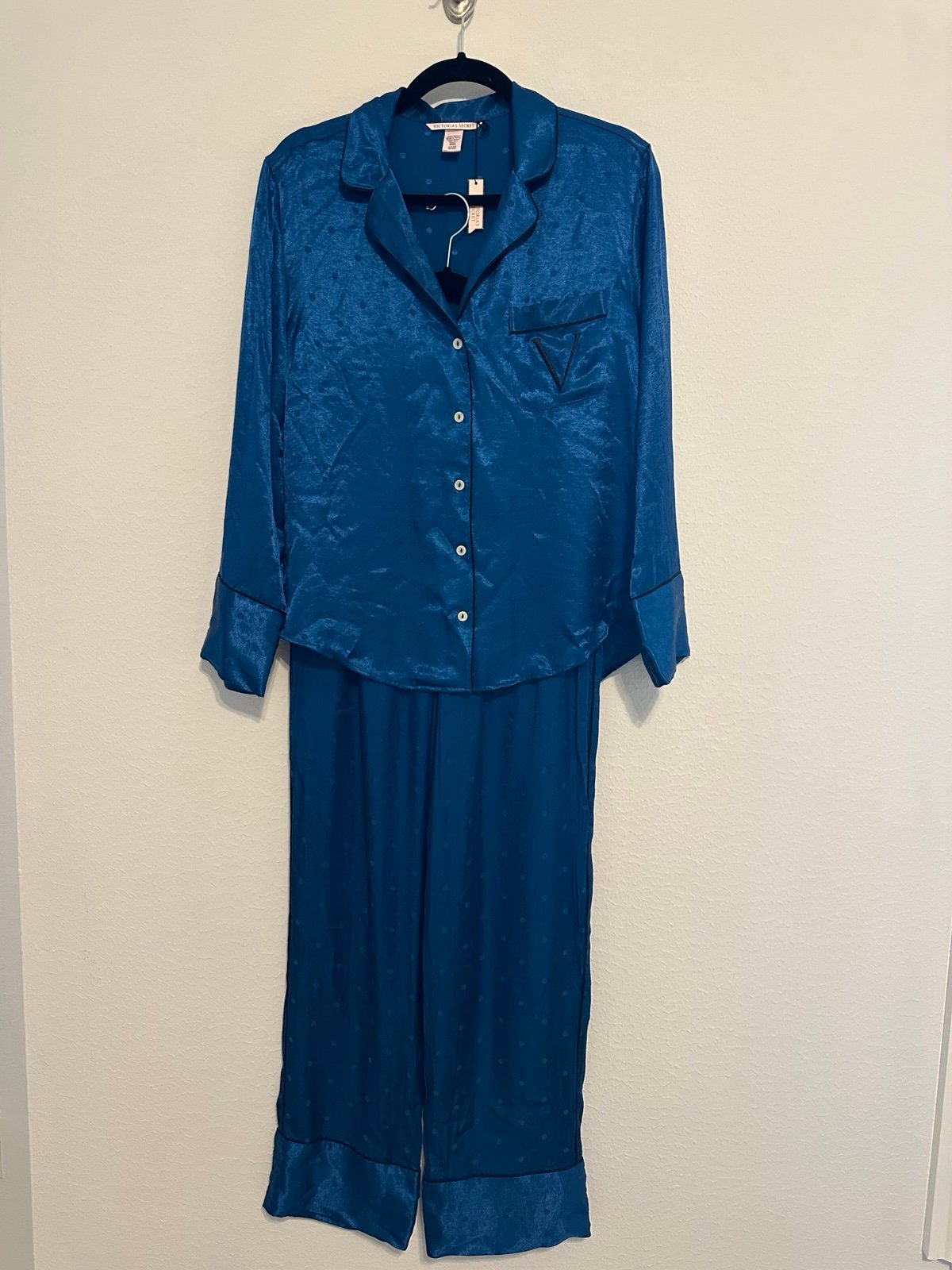 Satin Long PJ Set