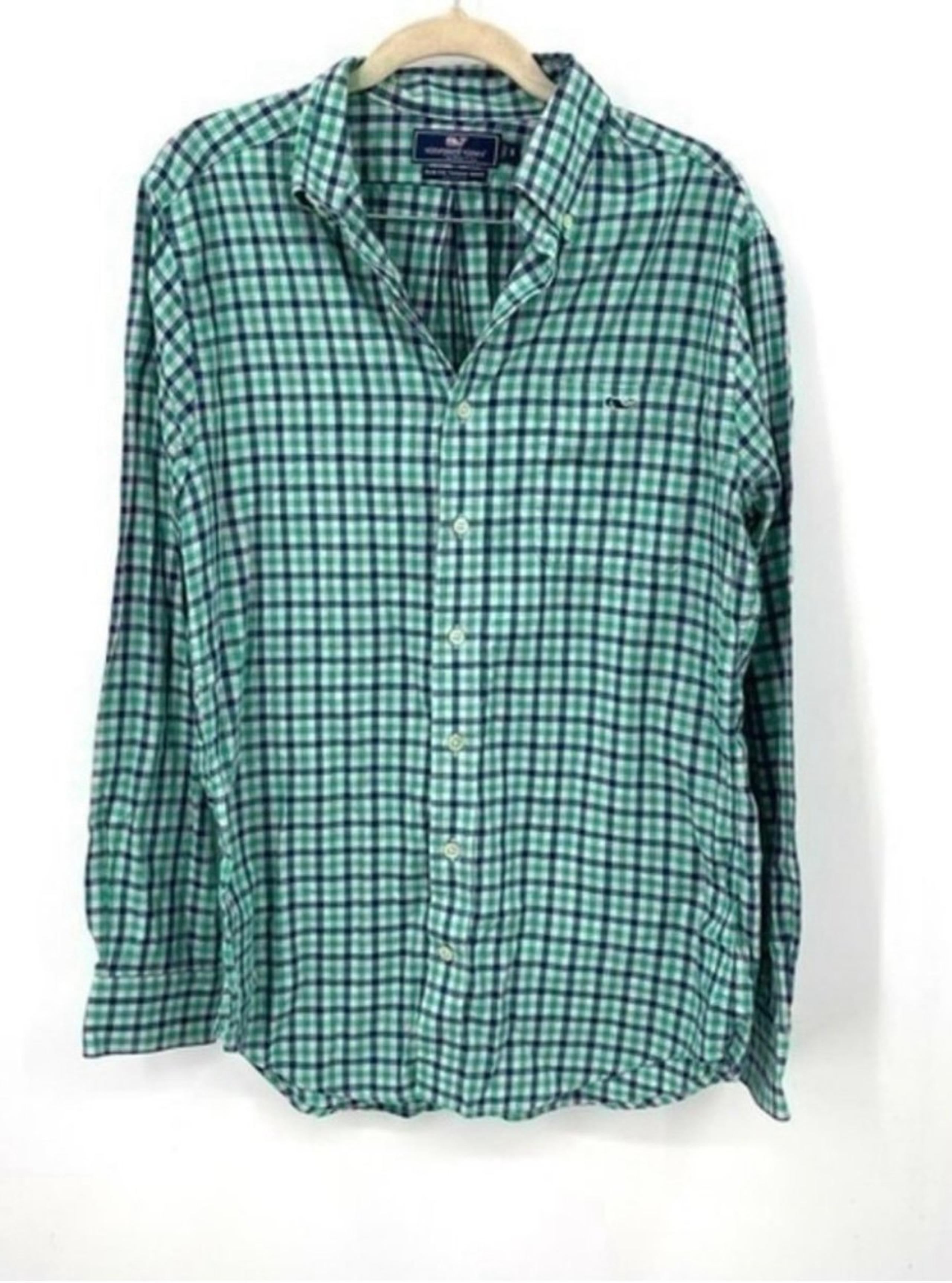 VINEYARD VINES BUTTON DOWN MENS SHIRT Plaid