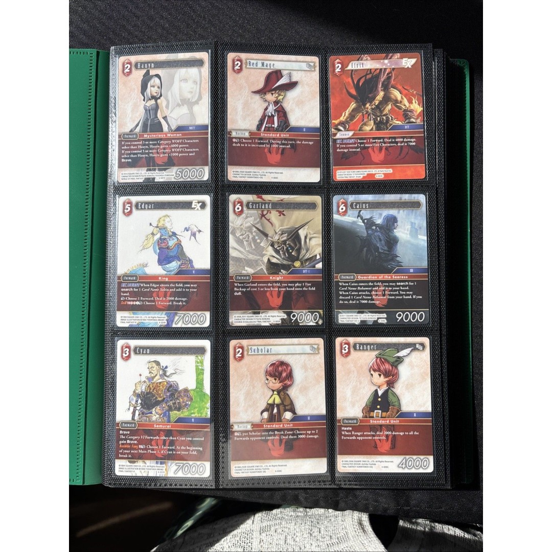 Final Fantasy TCG Opus IV 4 Complete Set Non-Foil (148 Cards) English [Nm-Lp]