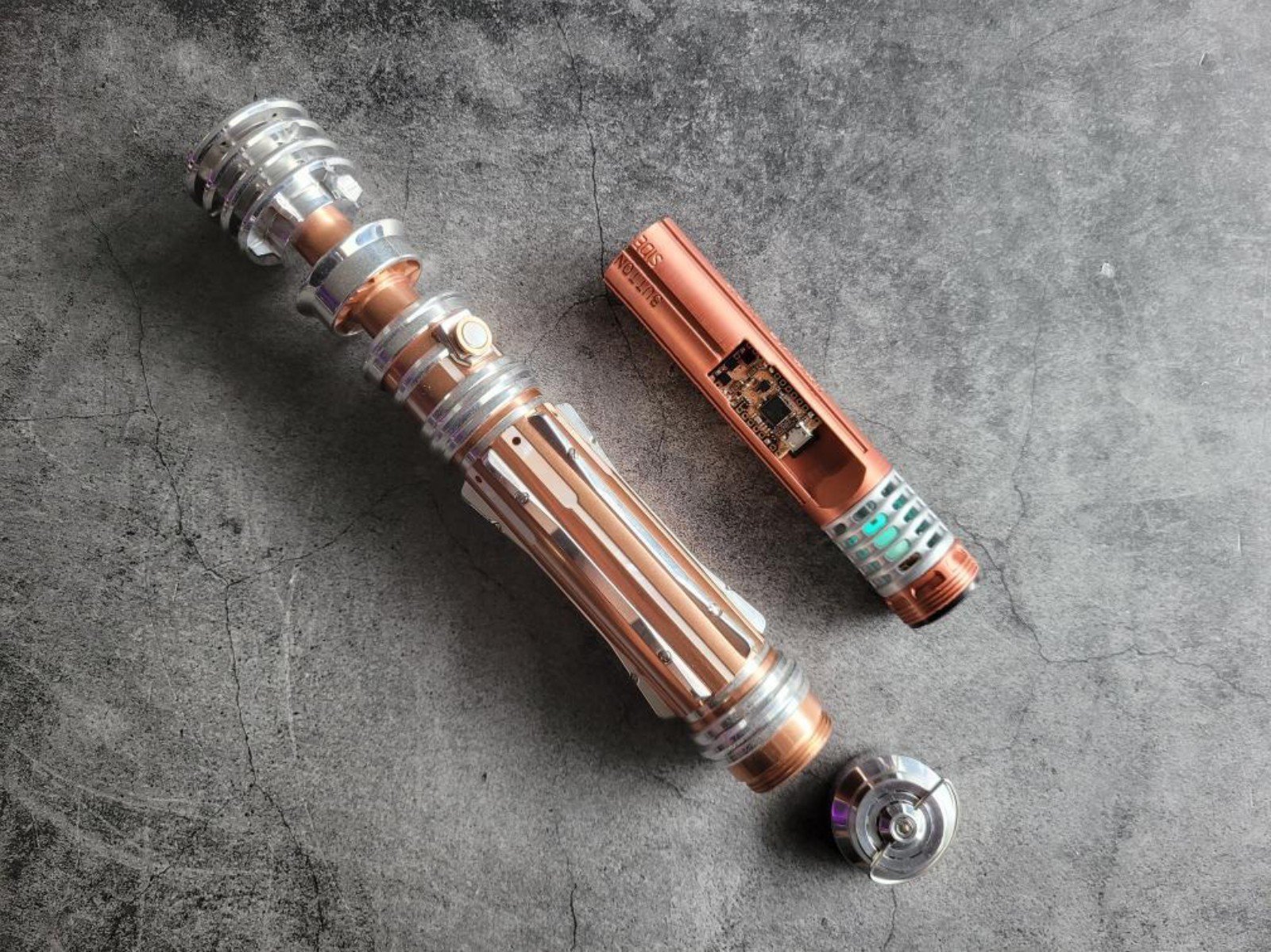 Princess Leia Neopixel Lightsaber