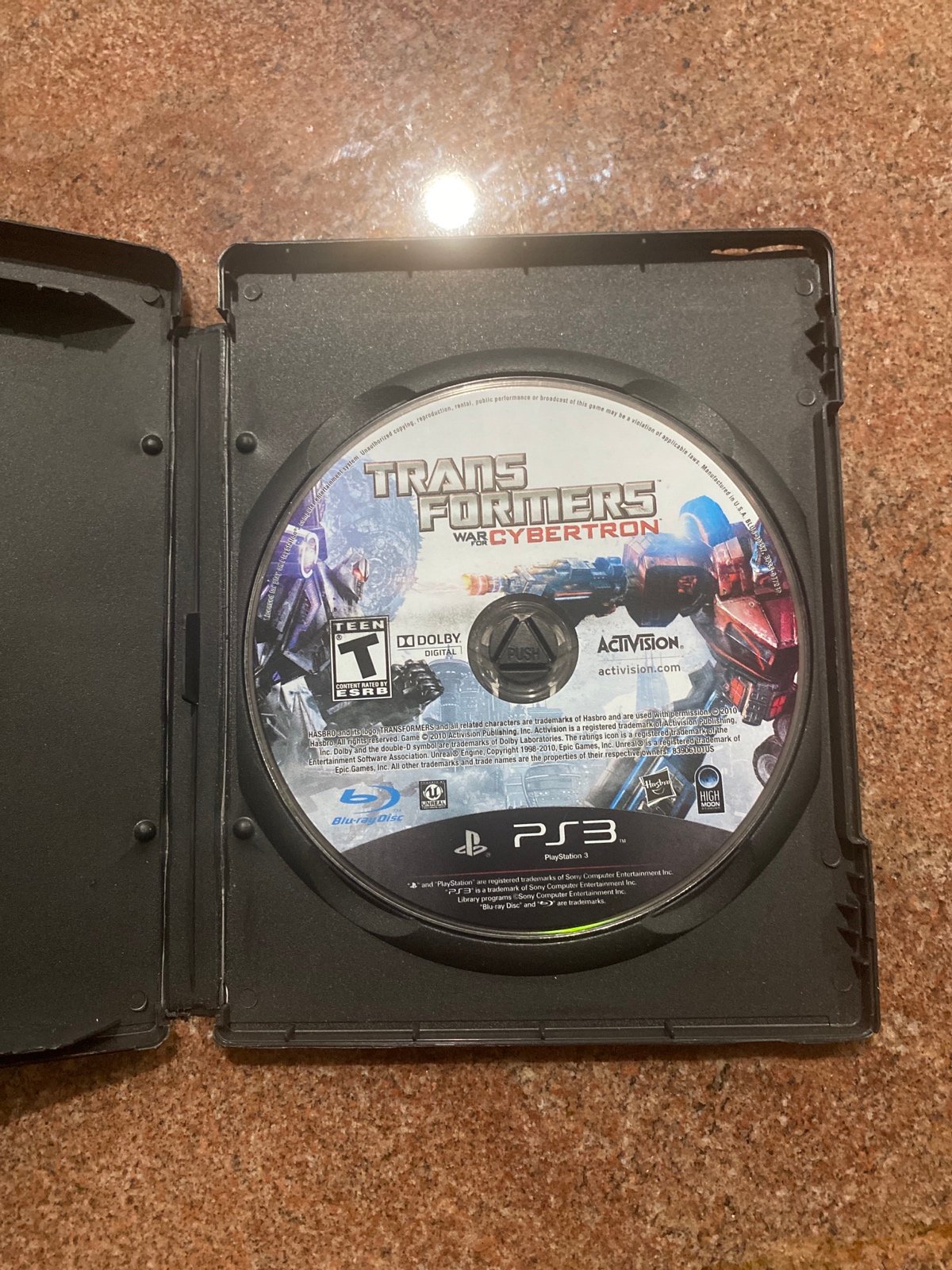 Transformers War For Cybertron PS3!