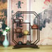 Tea set storage rack, home decoration