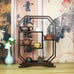 Tea set storage rack, home decoration