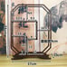 Tea set storage rack, home decoration