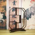 Tea set storage rack, home decoration
