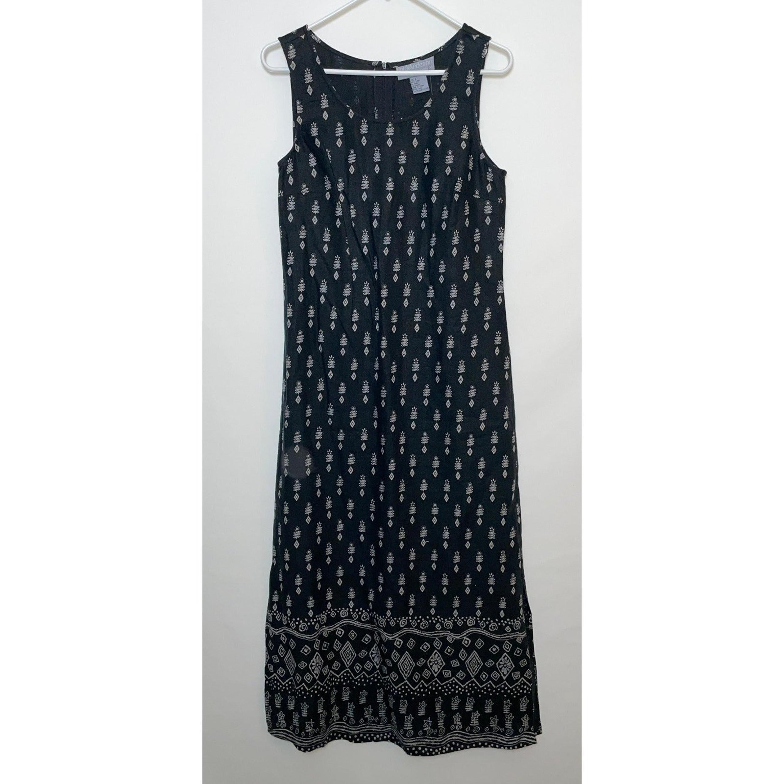 Vintage Carol Anderson California 100% Linen Dress - Size S - Great Condition