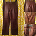 BANANA REPUBLIC Brown Leather Slacks-Sz0