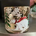 Bath and body works candle holder Christmas winter scene