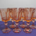 6 FOSTORIA VIRGINIA WINE GLASSES