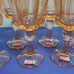 6 FOSTORIA VIRGINIA WINE GLASSES