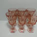 6 FOSTORIA VIRGINIA WINE GLASSES