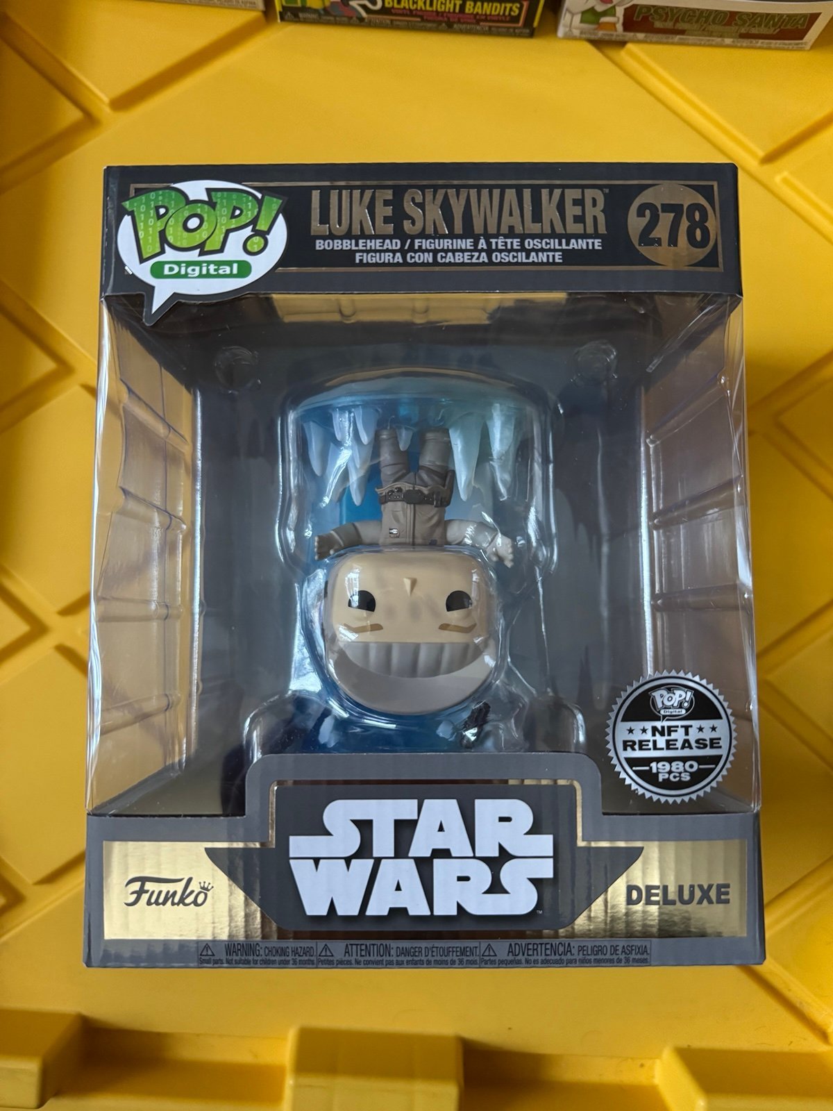 Luke Skywalker Deluxe Funko pop NFT grail