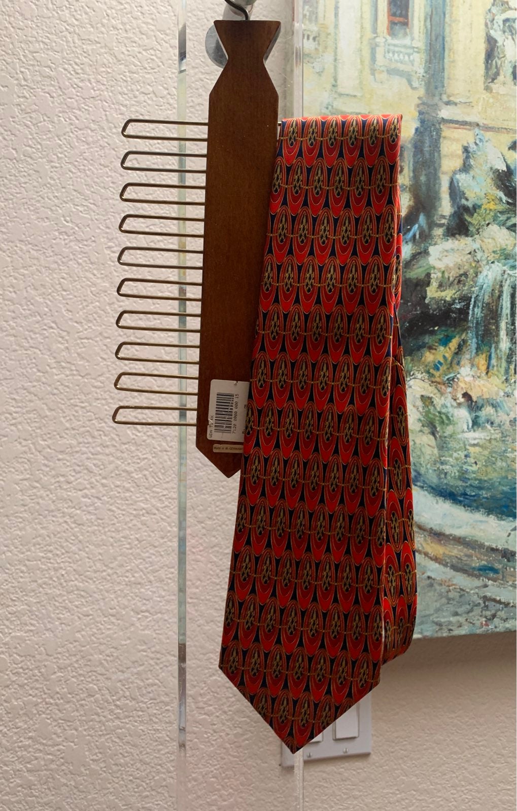 Lanvin Neck Tie Red