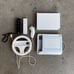 Nintendo Wii RVL-001 Console W Accessories Untested/sold As-is White