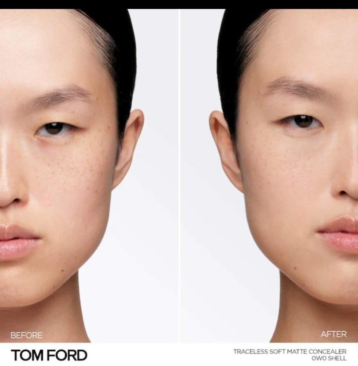 Tom Ford traceless matte concealer 0W0 Shell