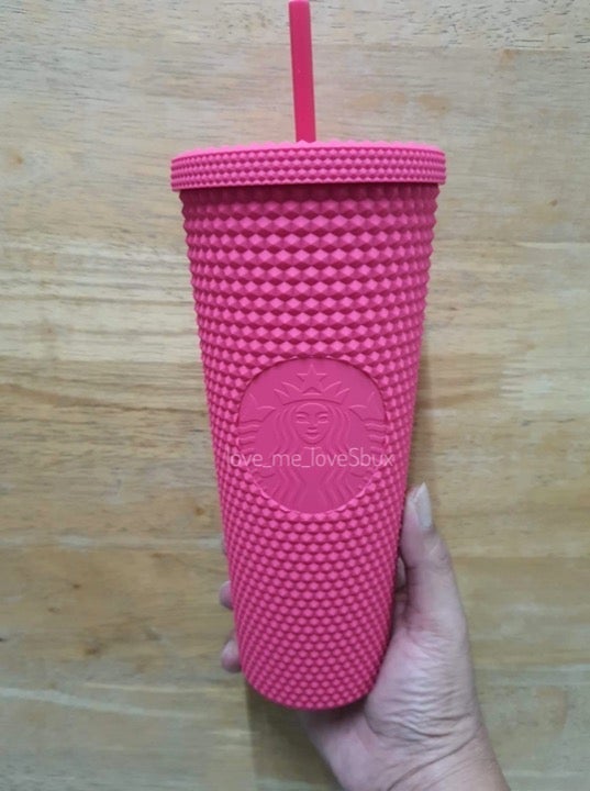 Starbucks Ruby Pink Studded