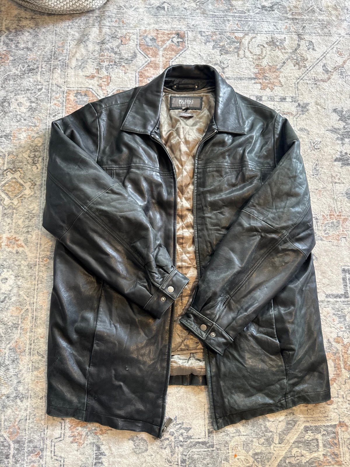 Wilson’s Leather Jacket with Thinsulate Vest