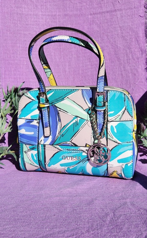 Floral Satchel Guess Bag