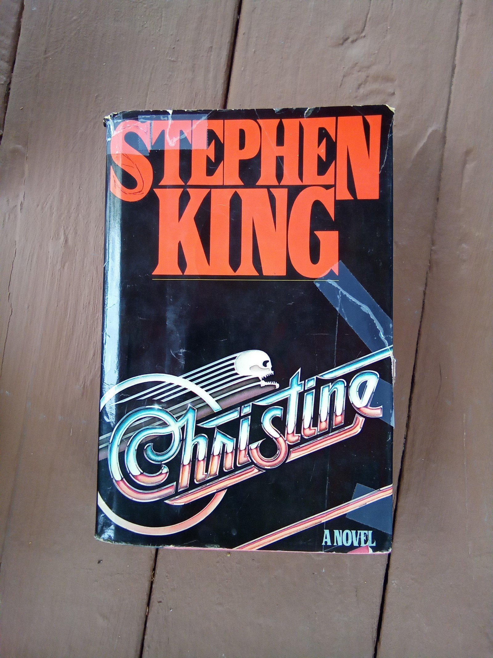BOOK FIRST EDITION CHRISTINE 1983 VIKING PRESS ORIG DUSK JACKET