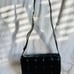 GUC Padded Cassette Crossbody Bag black lamb leather