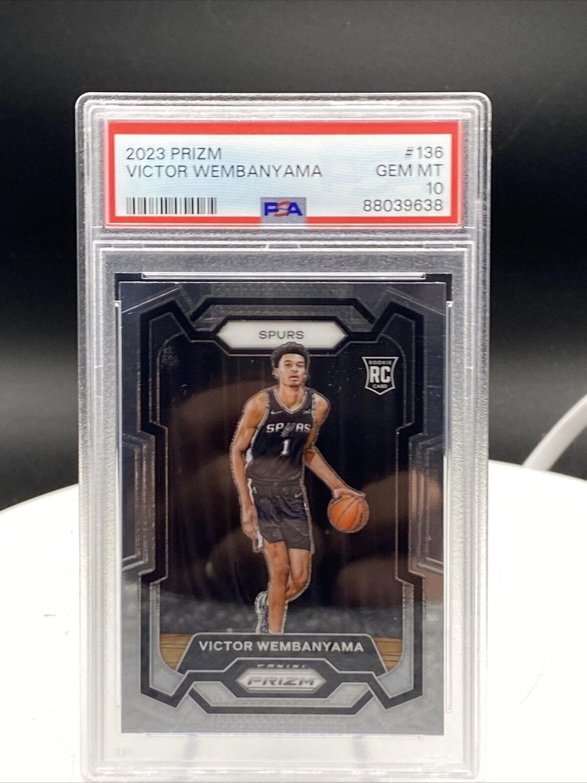2023 Prizm #136 Victor Wembanyama RC PSA 10