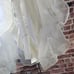 Women's Sparkly Lace Mesh Tiered Fairy Core Prom Dress Size 8