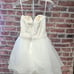 Women's Sparkly Lace Mesh Tiered Fairy Core Prom Dress Size 8