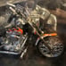 Hot Wheels 1:10 Harley Davidson Dyna Wide Glide Toy