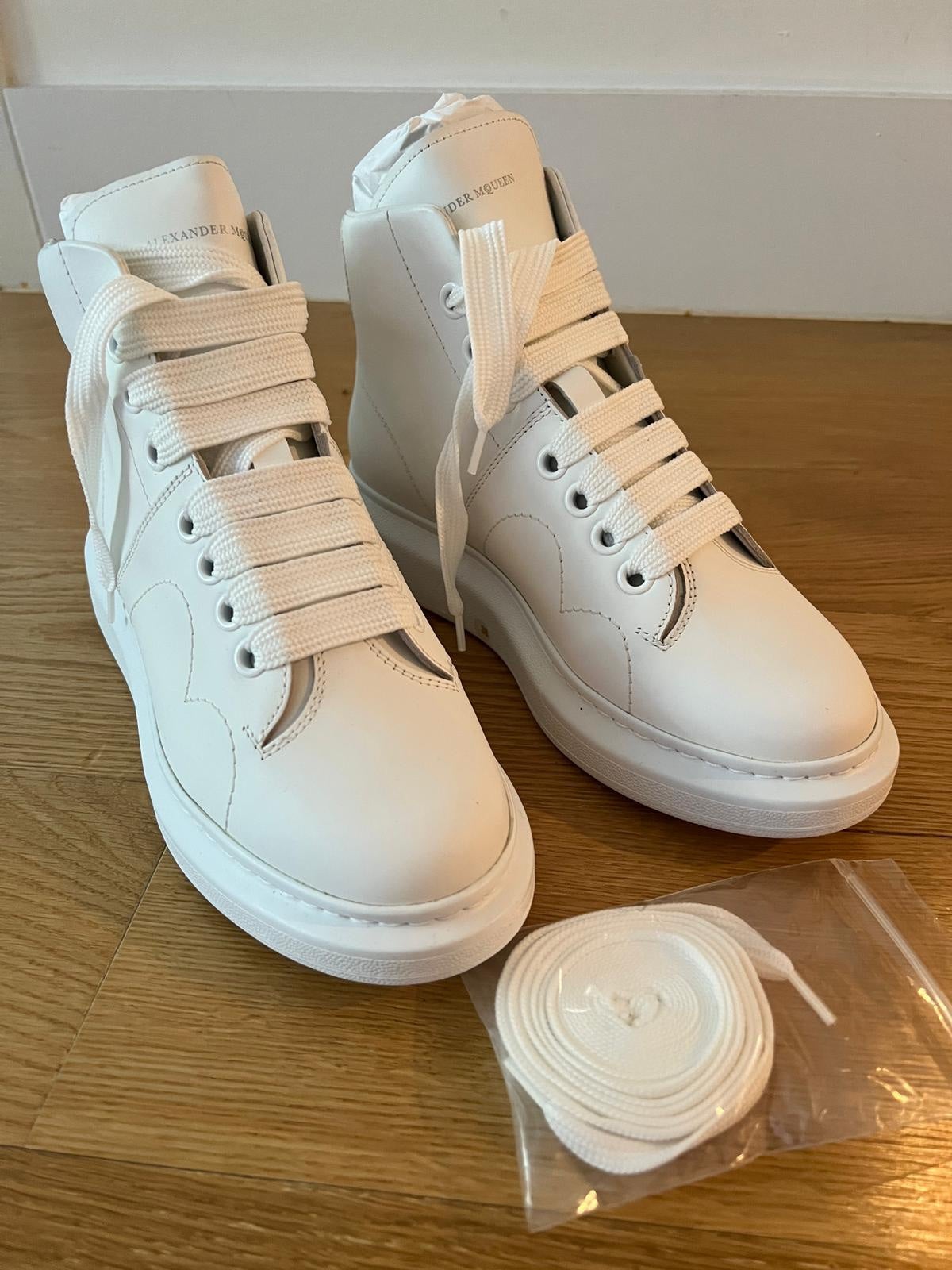 Alexander McQueen High Top Fashion Sneakers | Mercari