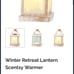 NIB-Scentsy Winter Retreat Warmer