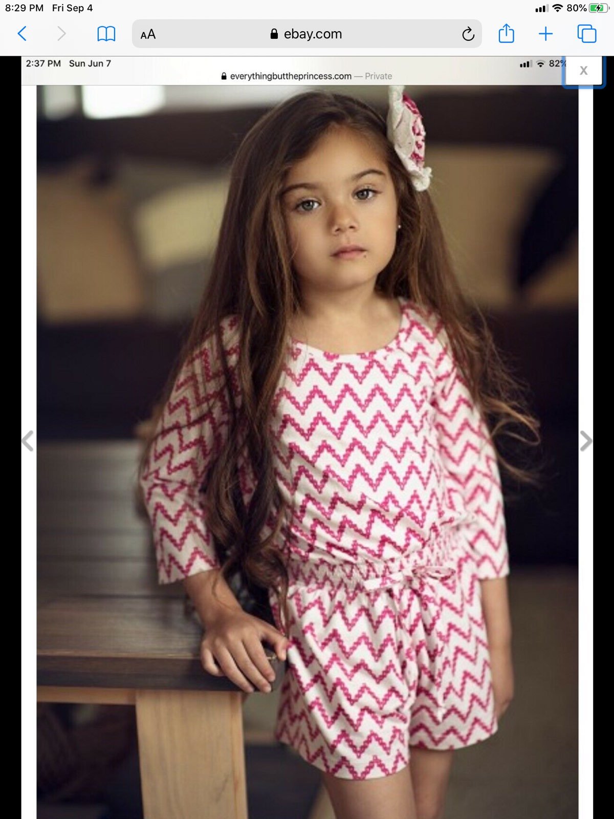 Mustard Pie NWT Dahlia Romper 4T