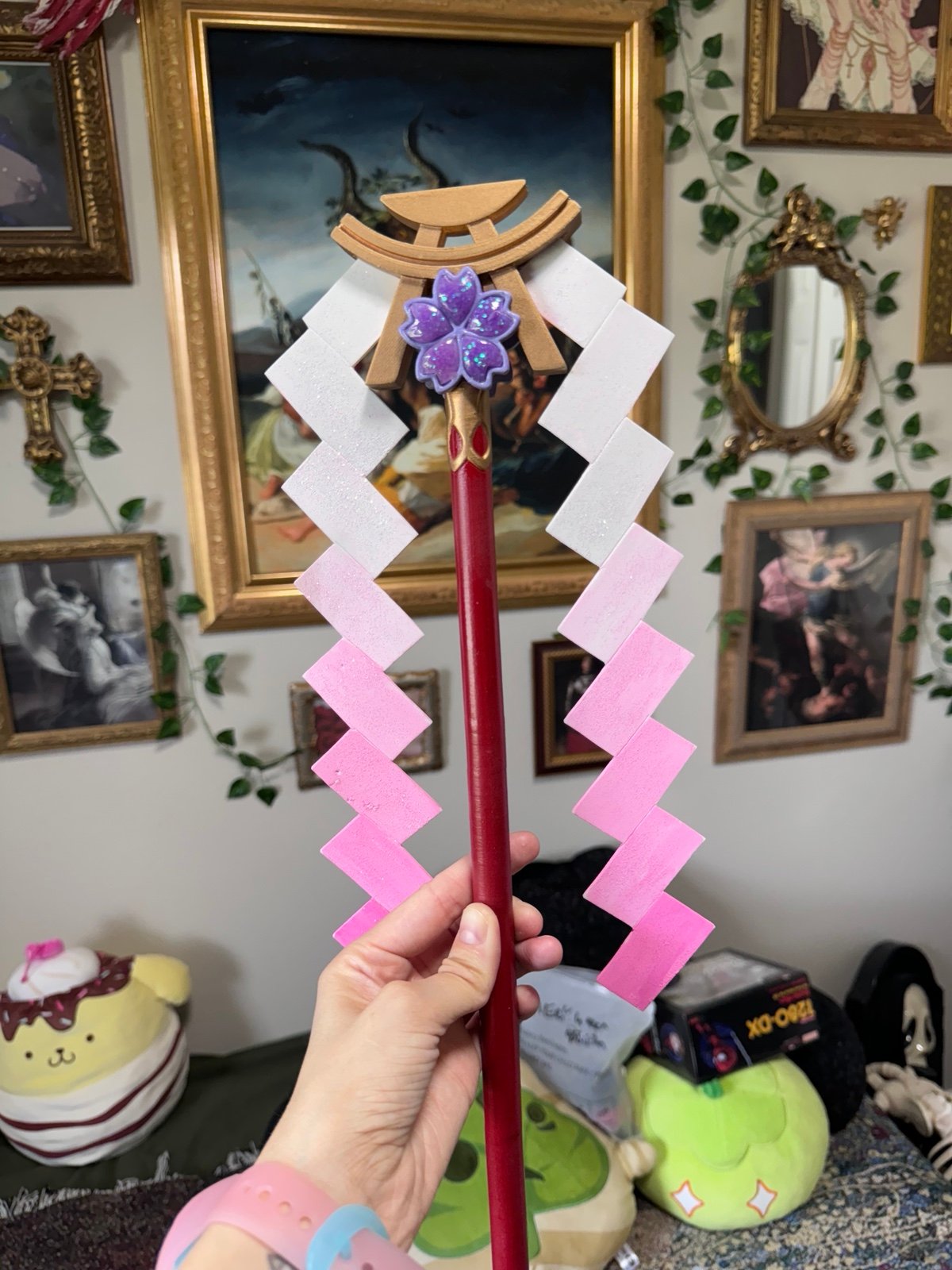 Yae Miko Cosplay Wand 3d Printed