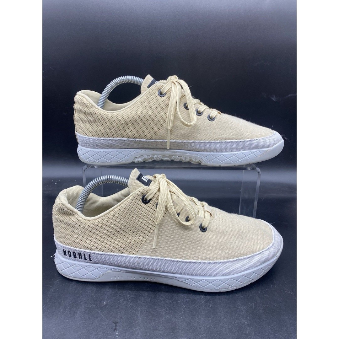 NoBull Court Crossfit Canvas Trainer Sand Sneaker Men 8.5 Womens 10
