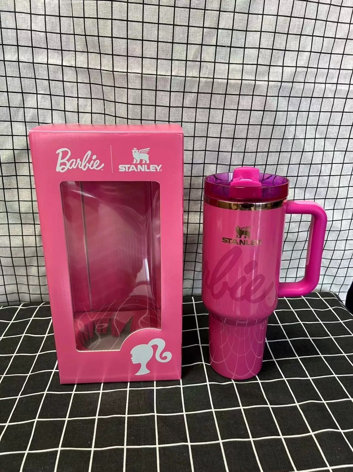 Stanley x Barbie Icon 40oz Tumbler - Limited Edition Retro Design