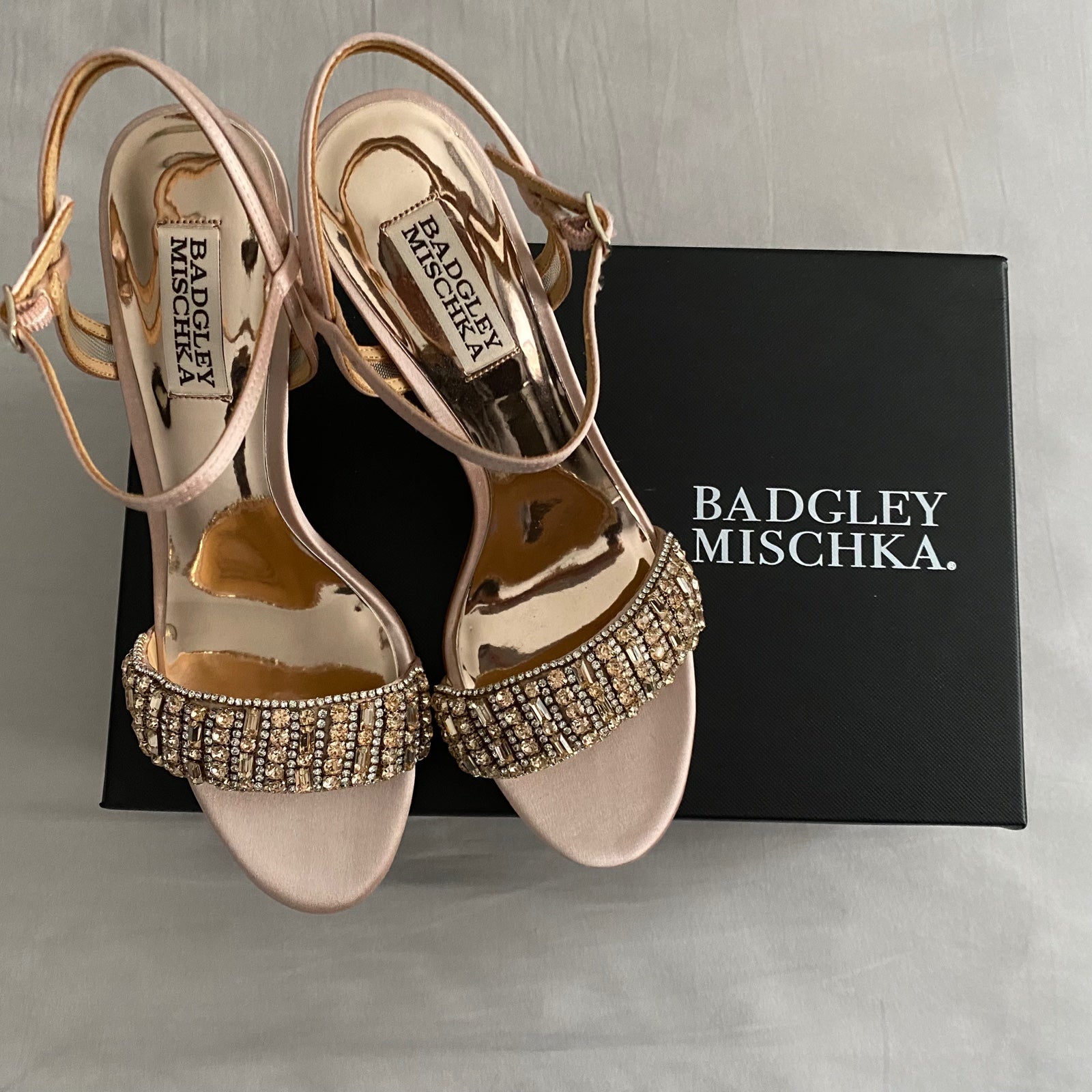 Badgley Mischka Wide Strap Shoes Mercari