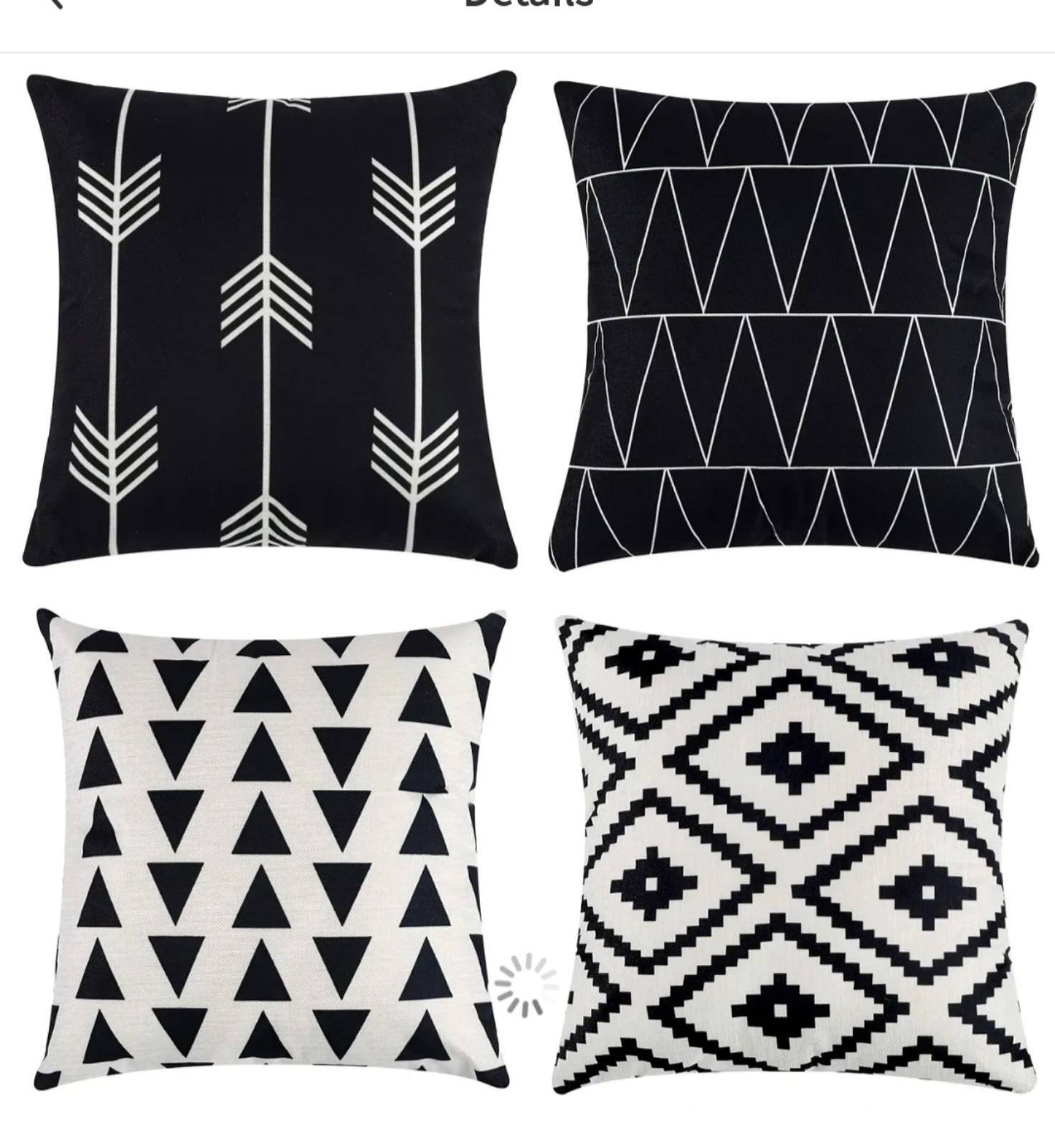 Boho pillow covers