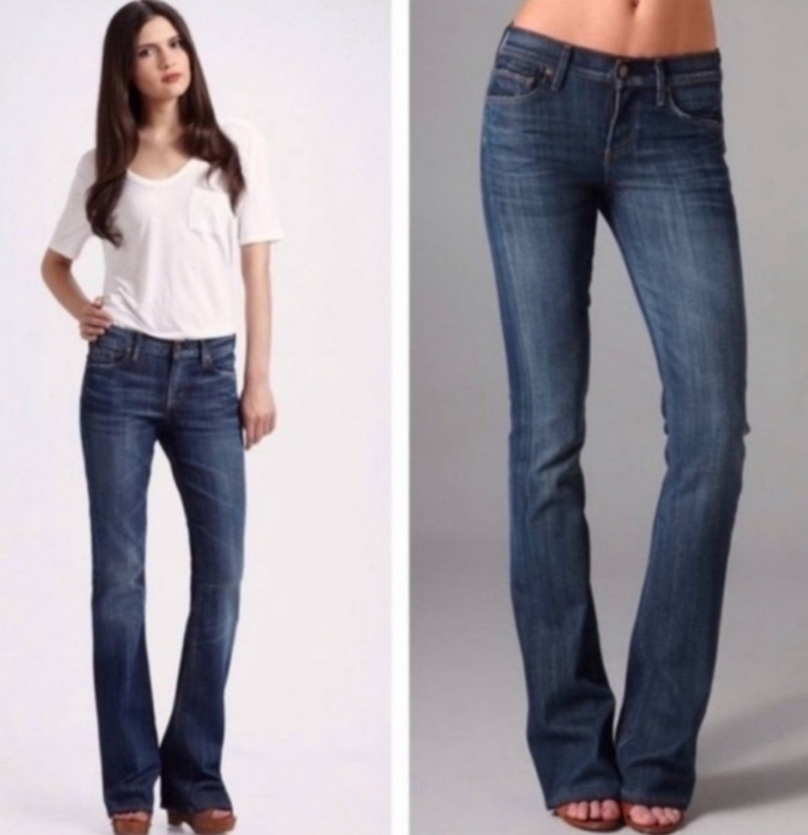 NWT Citizens of Humanity Amber Mid Rise Boot Cut Faith Jeans 1307B-243 Size 28