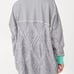 Free People Women’s Olympia Tunic Sweater Grey Combo XS