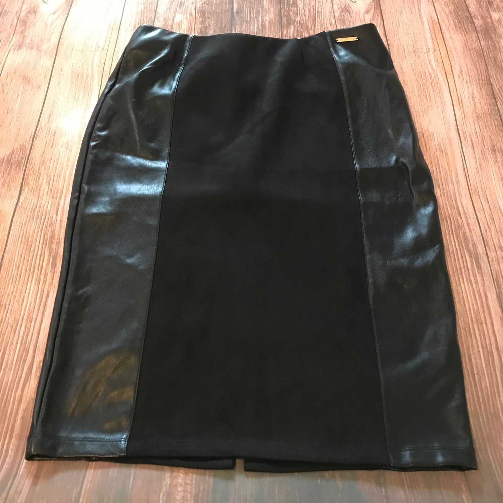Marc New York Faux Leather Skirt Size S