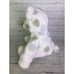 Little Giraffe Bear Plush Stuffed Baby Toy White Gray Blue Pink Polka Dot Spots