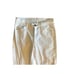 Women 27 Goldsign Clio White Flare Leg Denim Jeans Pants Mid-Rise USA-Made