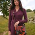 Patricia Nash Authentic EMELINE Maple Leaves Crossbody Bag NWT
