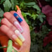 Handpainted Coraline InspiredGel Press On Nails