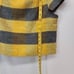 Emily Lovelock Size Medium Plaid Crop Wool Blend Blouse Women's Top Fall Yellow