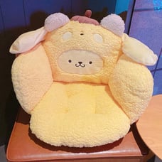 Sanrio Pompompurin chair seat cushion