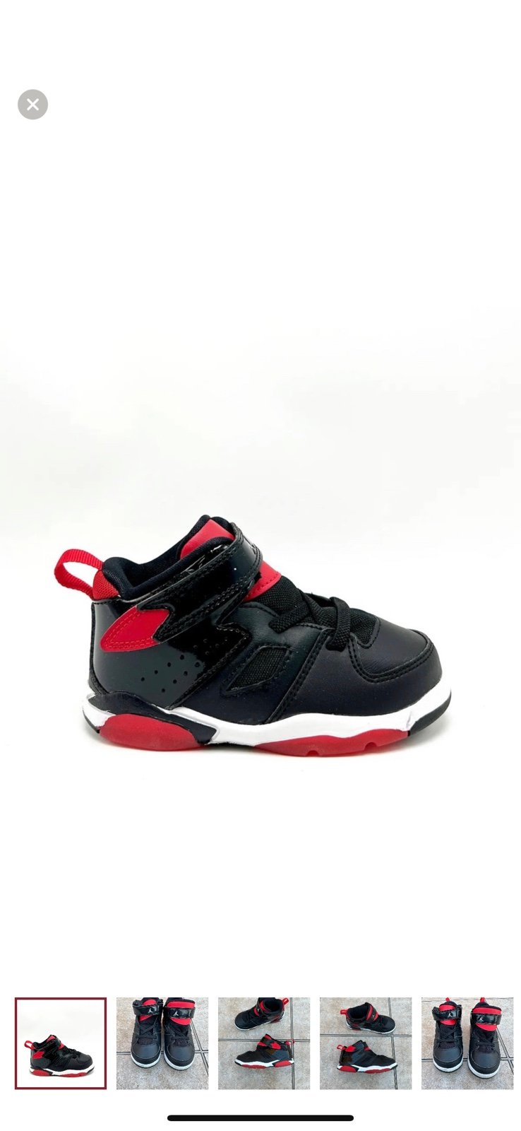 NIKE AIR JORDAN FLTCLB `91 TD SHOES (DM1687 006)