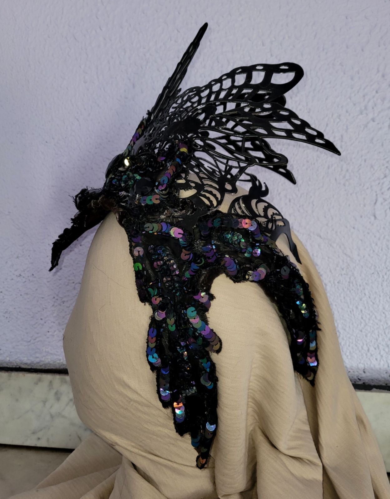 Midnight Crown of elegance. Goth evil queen, Halloween splen