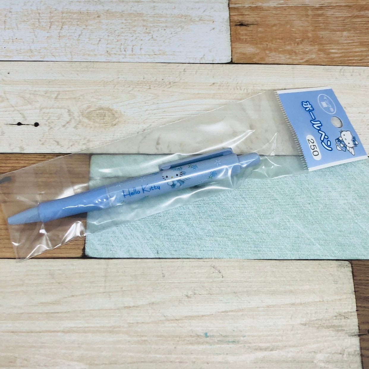 Vintage Sanrio Hello Kitty Blue Angel Pen